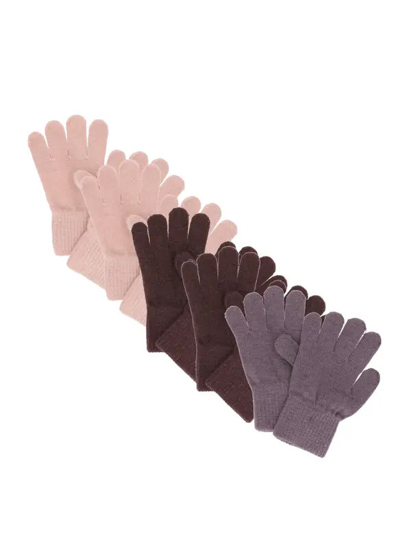 CeLaVi CeLaVi Rokavice 'Magic'  kostanj rjava / mauve / roza