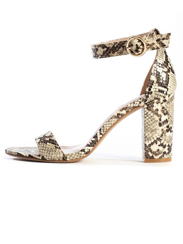 Celena Celena Sandali 'Claudia'  kremna / rjava