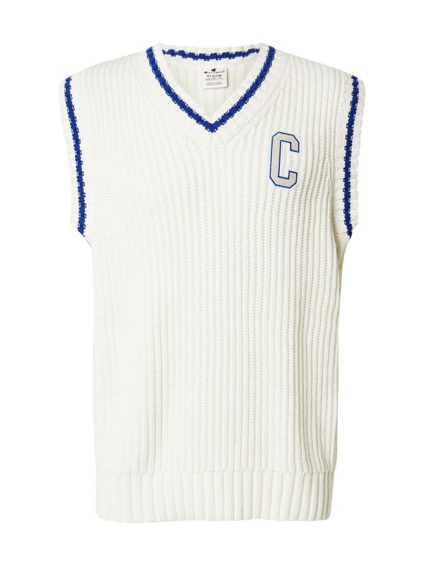 Champion Authentic Athletic Apparel Champion Authentic Athletic Apparel Brezrokavnik  kremna / modra