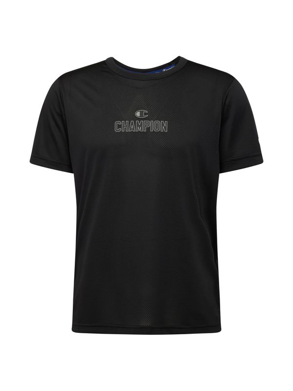 Champion Authentic Athletic Apparel Champion Authentic Athletic Apparel Funkcionalna majica  svetlo siva / temno siva / črna