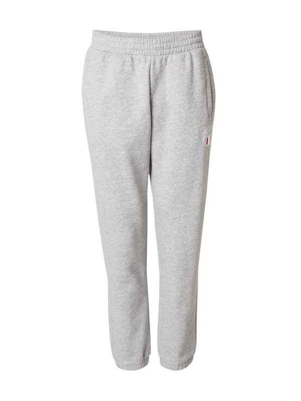 Champion Authentic Athletic Apparel Champion Authentic Athletic Apparel Hlače  pegasto siva / krvavo rdeča / bela