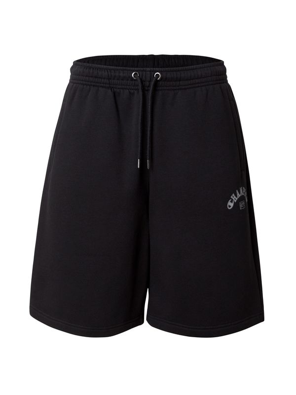 Champion Authentic Athletic Apparel Champion Authentic Athletic Apparel Hlače  svetlo siva / črna