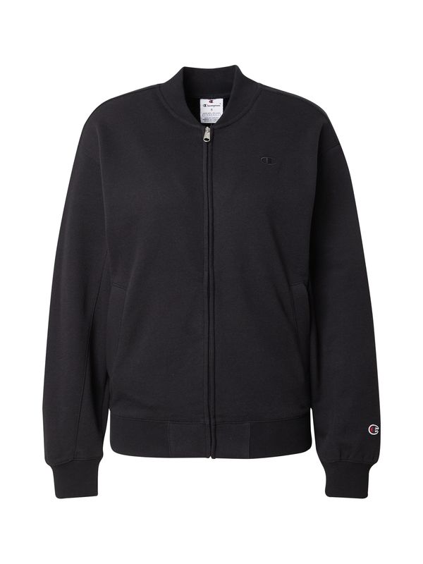 Champion Authentic Athletic Apparel Champion Authentic Athletic Apparel Jopa na zadrgo  črna