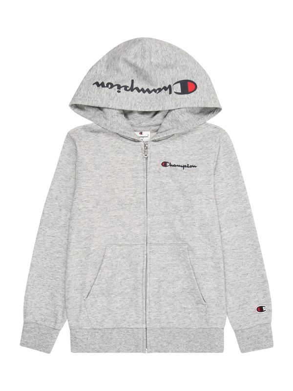 Champion Authentic Athletic Apparel Champion Authentic Athletic Apparel Jopa na zadrgo  marine / siva / rdeča