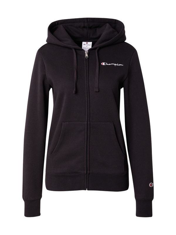 Champion Authentic Athletic Apparel Champion Authentic Athletic Apparel Jopa na zadrgo  rdeča / črna / bela