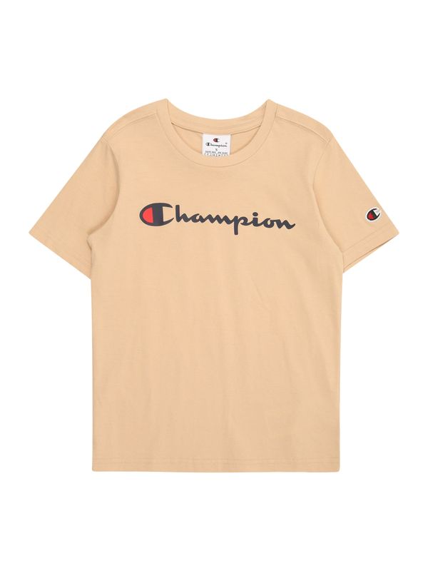 Champion Authentic Athletic Apparel Champion Authentic Athletic Apparel Majica  bež / krvavo rdeča / črna