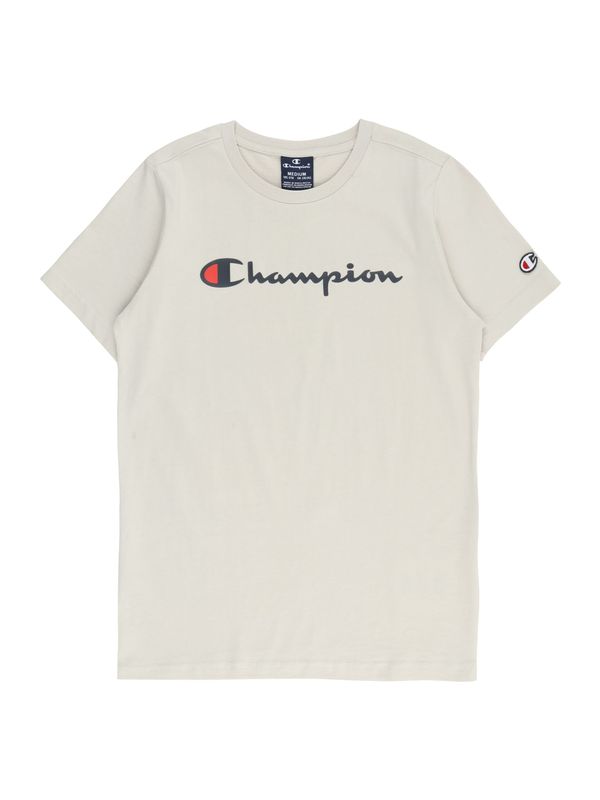 Champion Authentic Athletic Apparel Champion Authentic Athletic Apparel Majica 'Classic'  marine / svetlo siva / rdeča