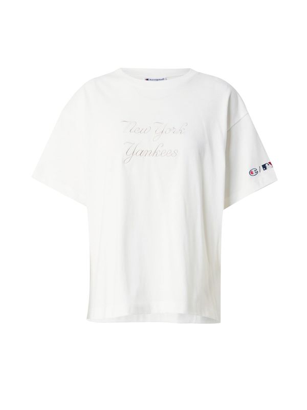 Champion Authentic Athletic Apparel Champion Authentic Athletic Apparel Majica  čokolada / svetlo lila / bela