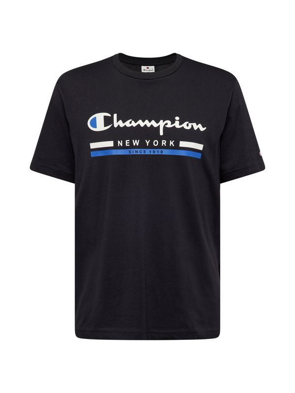 Champion Authentic Athletic Apparel Champion Authentic Athletic Apparel Majica  kraljevo modra / črna / bela
