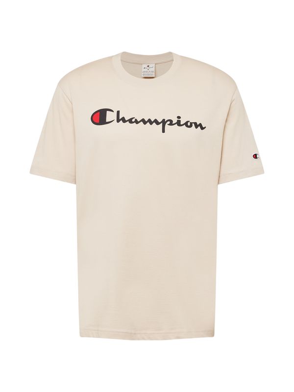 Champion Authentic Athletic Apparel Champion Authentic Athletic Apparel Majica  kremna / krvavo rdeča / črna