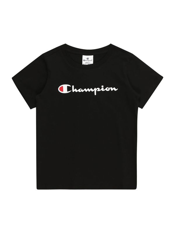 Champion Authentic Athletic Apparel Champion Authentic Athletic Apparel Majica  krvavo rdeča / črna / bela