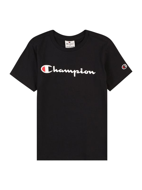 Champion Authentic Athletic Apparel Champion Authentic Athletic Apparel Majica  krvavo rdeča / črna / bela