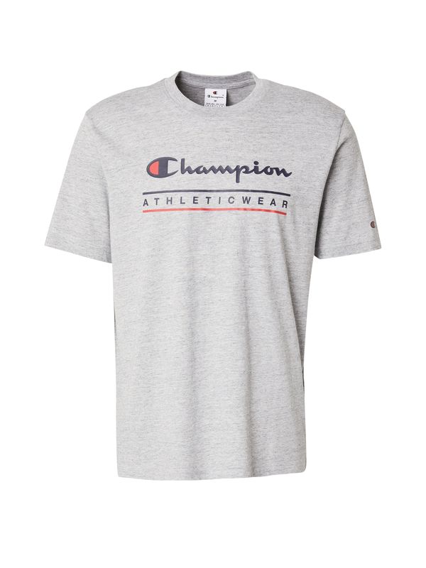 Champion Authentic Athletic Apparel Champion Authentic Athletic Apparel Majica  mornarska / pegasto siva / rdeča