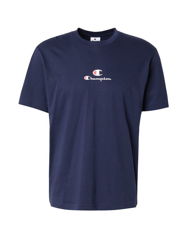 Champion Authentic Athletic Apparel Champion Authentic Athletic Apparel Majica  mornarska / rdeča / bela