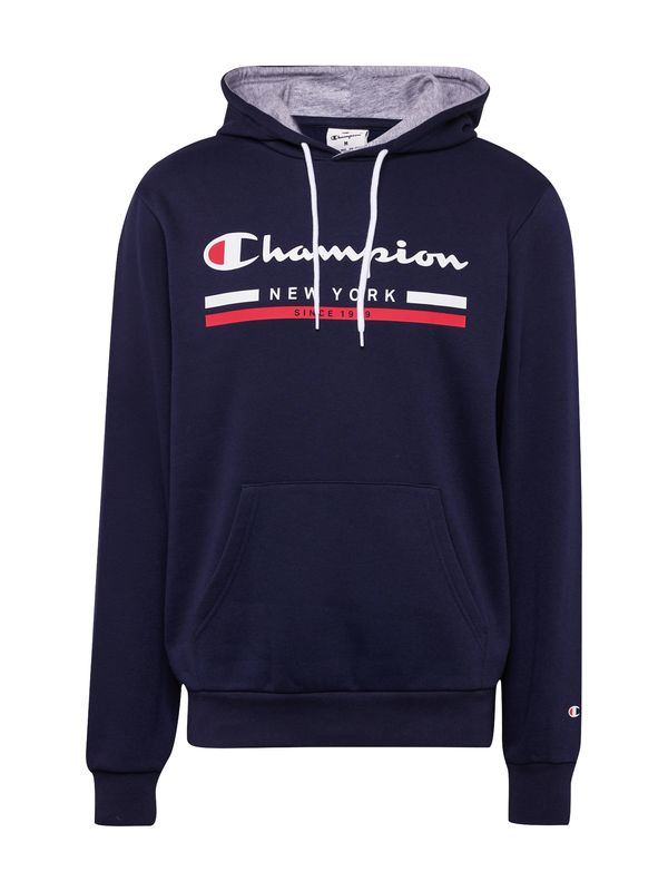 Champion Authentic Athletic Apparel Champion Authentic Athletic Apparel Majica  nočno modra / rdeča / off-bela