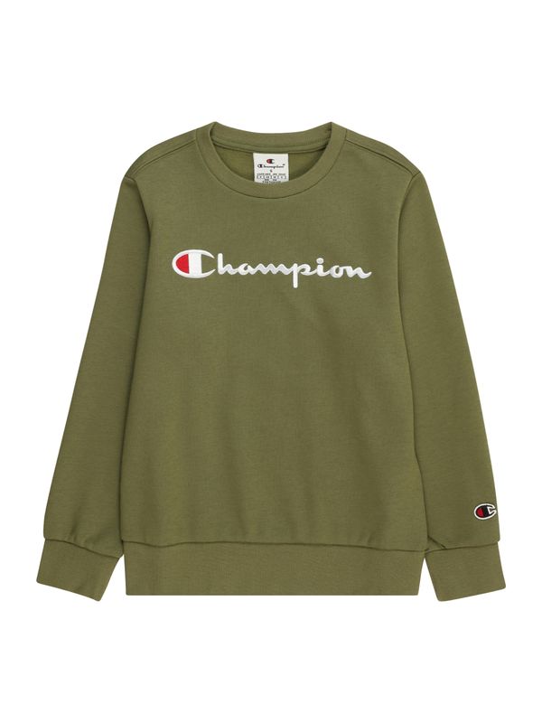 Champion Authentic Athletic Apparel Champion Authentic Athletic Apparel Majica  oliva / rdeča / bela