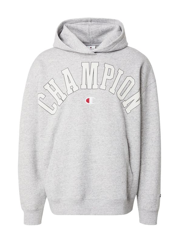 Champion Authentic Athletic Apparel Champion Authentic Athletic Apparel Majica  pegasto siva / rdeča / črna / off-bela