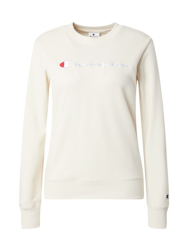 Champion Authentic Athletic Apparel Champion Authentic Athletic Apparel Majica  rdeča / bela / naravno bela