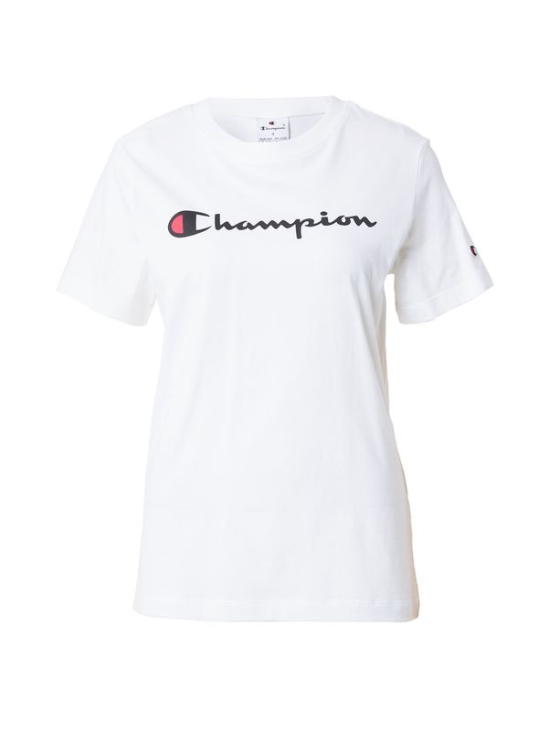 Champion Authentic Athletic Apparel Champion Authentic Athletic Apparel Majica  rdeča / črna / bela