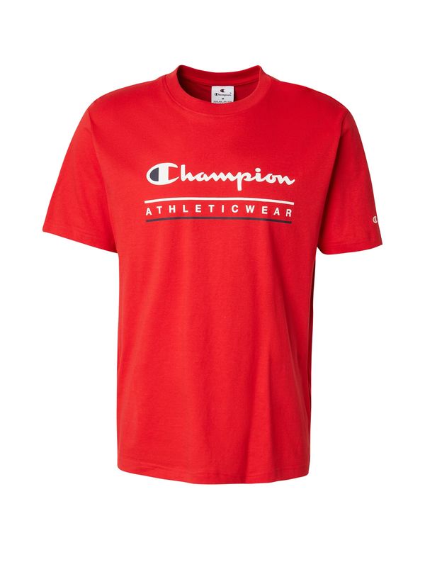 Champion Authentic Athletic Apparel Champion Authentic Athletic Apparel Majica  rdeča / črna / bela