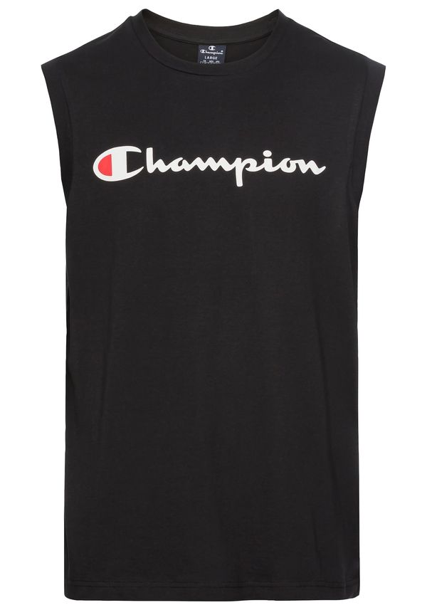 Champion Authentic Athletic Apparel Champion Authentic Athletic Apparel Majica  rdeča / črna / bela
