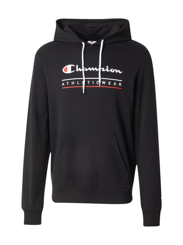 Champion Authentic Athletic Apparel Champion Authentic Athletic Apparel Majica  rdeča / črna / bela