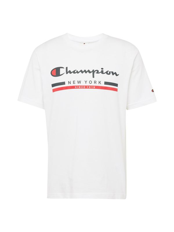 Champion Authentic Athletic Apparel Champion Authentic Athletic Apparel Majica  rdeča / črna / bela