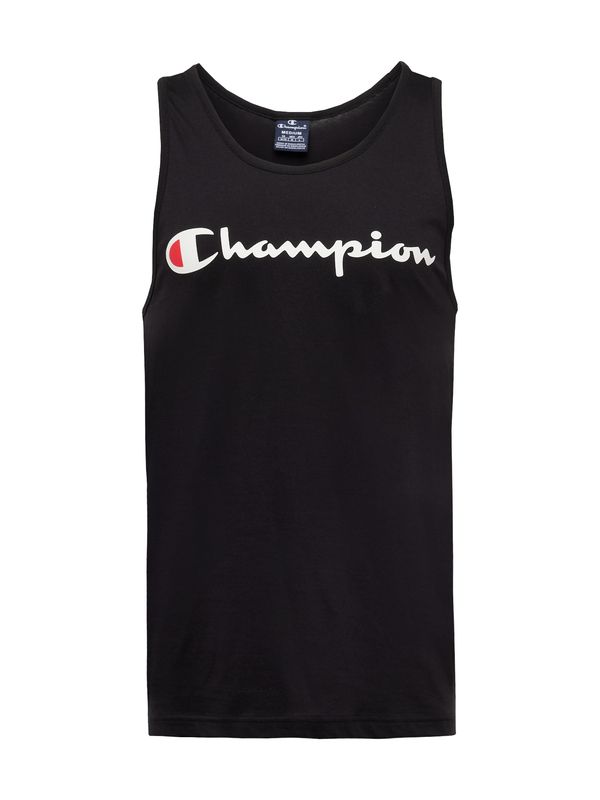 Champion Authentic Athletic Apparel Champion Authentic Athletic Apparel Majica  rdeča / črna / bela