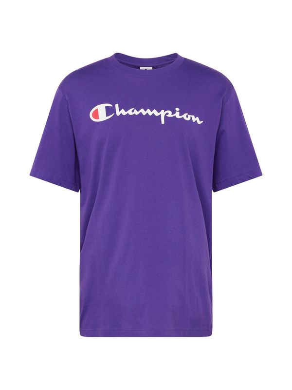 Champion Authentic Athletic Apparel Champion Authentic Athletic Apparel Majica  rdeče vijolična / bela