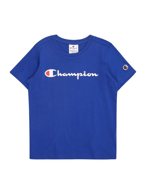 Champion Authentic Athletic Apparel Champion Authentic Athletic Apparel Majica  safir / rdeča / bela
