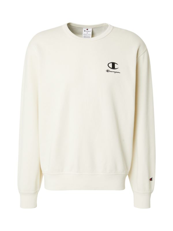 Champion Authentic Athletic Apparel Champion Authentic Athletic Apparel Majica  slonovina / črna