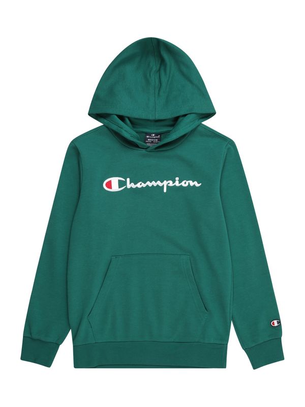 Champion Authentic Athletic Apparel Champion Authentic Athletic Apparel Majica  smaragd / rdeča / bela