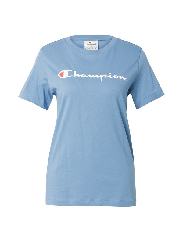 Champion Authentic Athletic Apparel Champion Authentic Athletic Apparel Majica  svetlo modra / rdeča / bela