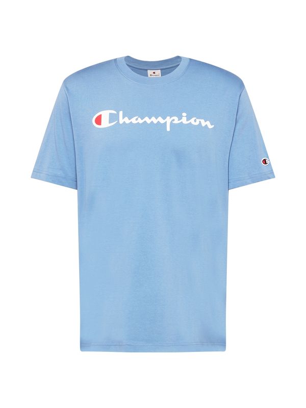 Champion Authentic Athletic Apparel Champion Authentic Athletic Apparel Majica  svetlo modra / rdeča / bela