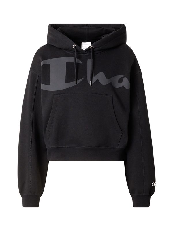 Champion Authentic Athletic Apparel Champion Authentic Athletic Apparel Majica  temno siva / črna