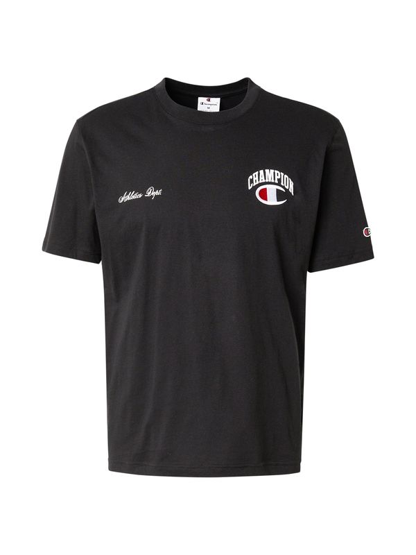 Champion Authentic Athletic Apparel Champion Authentic Athletic Apparel Majica  temno siva / rdeča / črna / bela