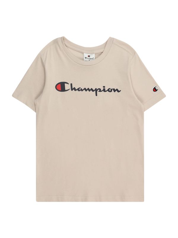 Champion Authentic Athletic Apparel Champion Authentic Athletic Apparel Majica  temno siva / rdeča / črna / off-bela