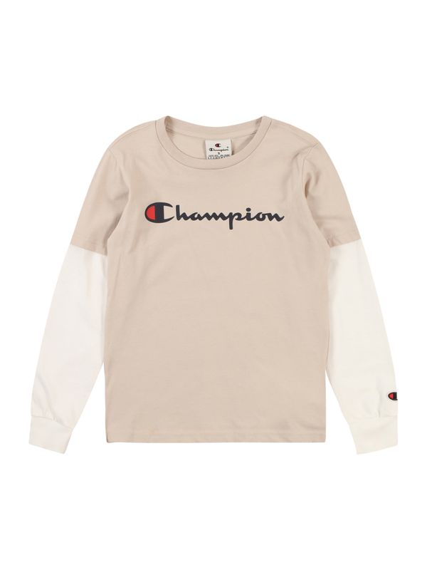 Champion Authentic Athletic Apparel Champion Authentic Athletic Apparel Majica  temno siva / svetlo siva / rdeča / črna