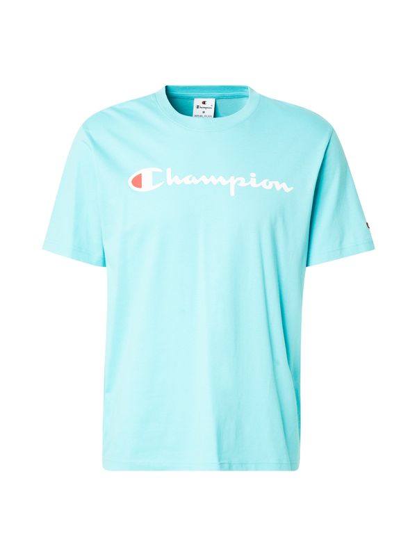 Champion Authentic Athletic Apparel Champion Authentic Athletic Apparel Majica  voda / rdeča / bela