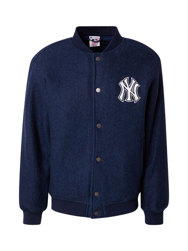 Champion Authentic Athletic Apparel Champion Authentic Athletic Apparel Prehodna jakna  marine / bela