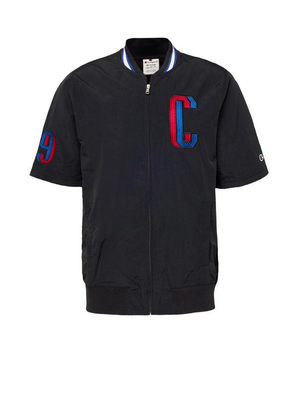 Champion Authentic Athletic Apparel Champion Authentic Athletic Apparel Prehodna jakna  modra / rdeča / črna / bela