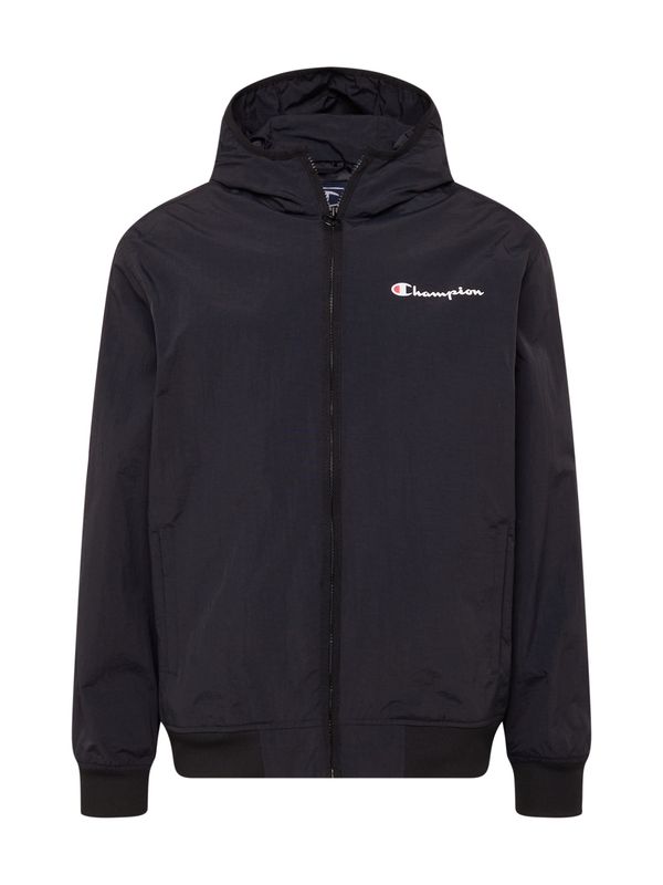 Champion Authentic Athletic Apparel Champion Authentic Athletic Apparel Prehodna jakna  rdeča / črna / bela