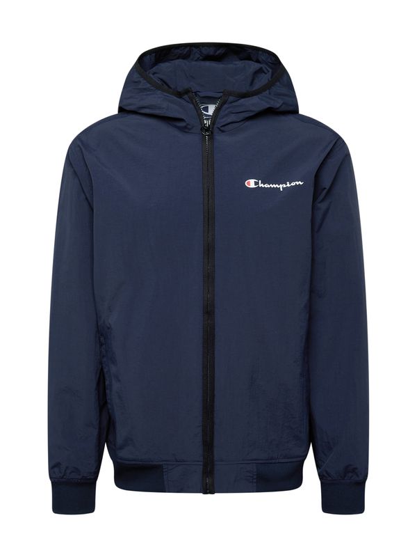 Champion Authentic Athletic Apparel Champion Authentic Athletic Apparel Prehodna jakna  temno modra / rdeča / bela