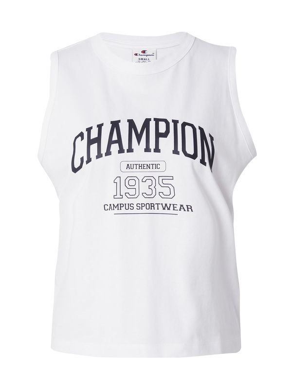 Champion Authentic Athletic Apparel Champion Authentic Athletic Apparel Top  črna / bela