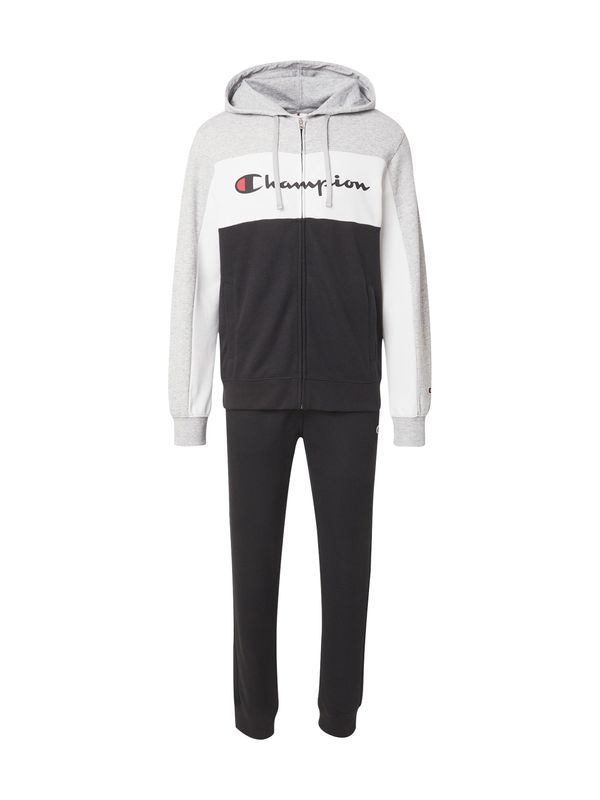 Champion Authentic Athletic Apparel Champion Authentic Athletic Apparel Trenirka za tek  pegasto siva / krvavo rdeča / črna / bela