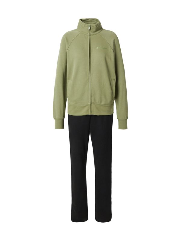 Champion Authentic Athletic Apparel Champion Authentic Athletic Apparel Trenirka za tek  svetlo zelena / črna