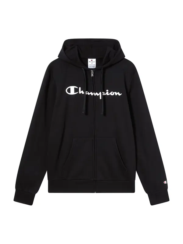Champion Champion Jopa na zadrgo  črna / bela