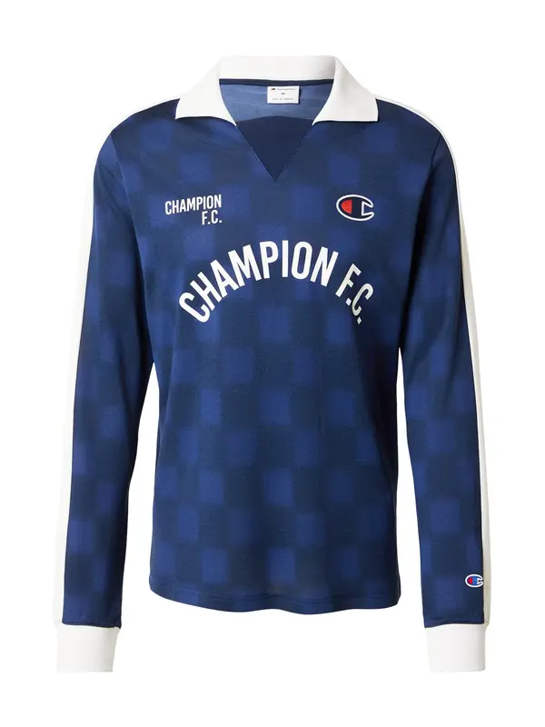 Champion Champion Majica  marine / temno modra / češnjevo rdeča / bela