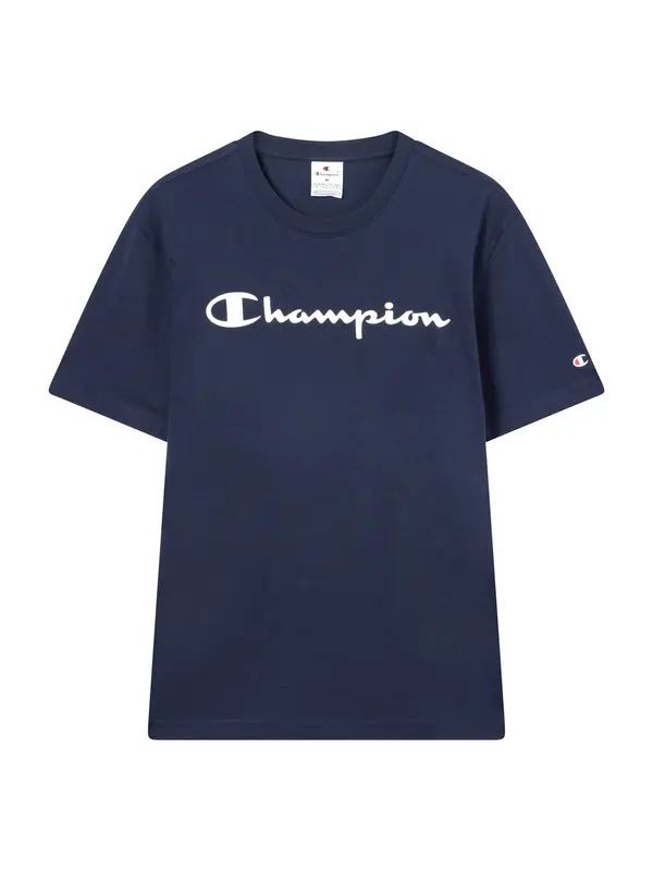 Champion Champion Majica  mornarska / bela
