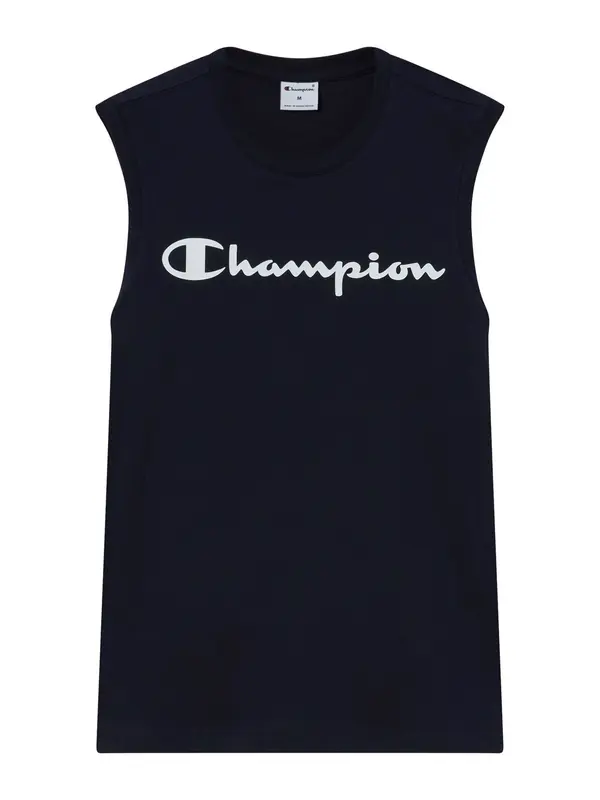 Champion Champion Majica  mornarska / bela